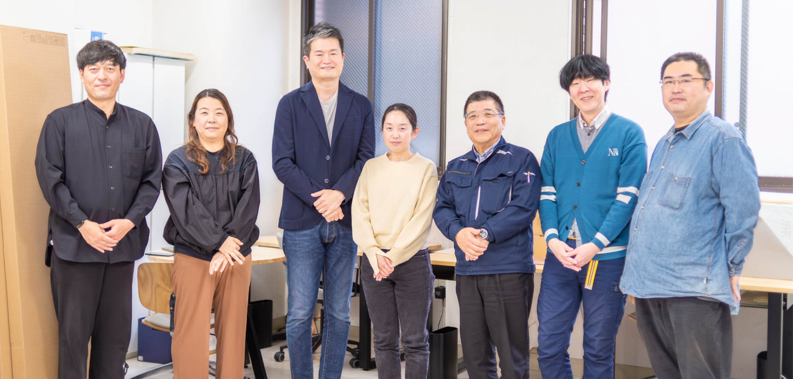 働く社員の様子